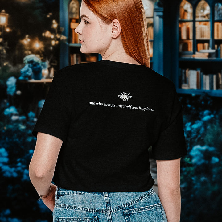 "Trixie Pixie" Jersey Double Sided Short Sleeve Tee