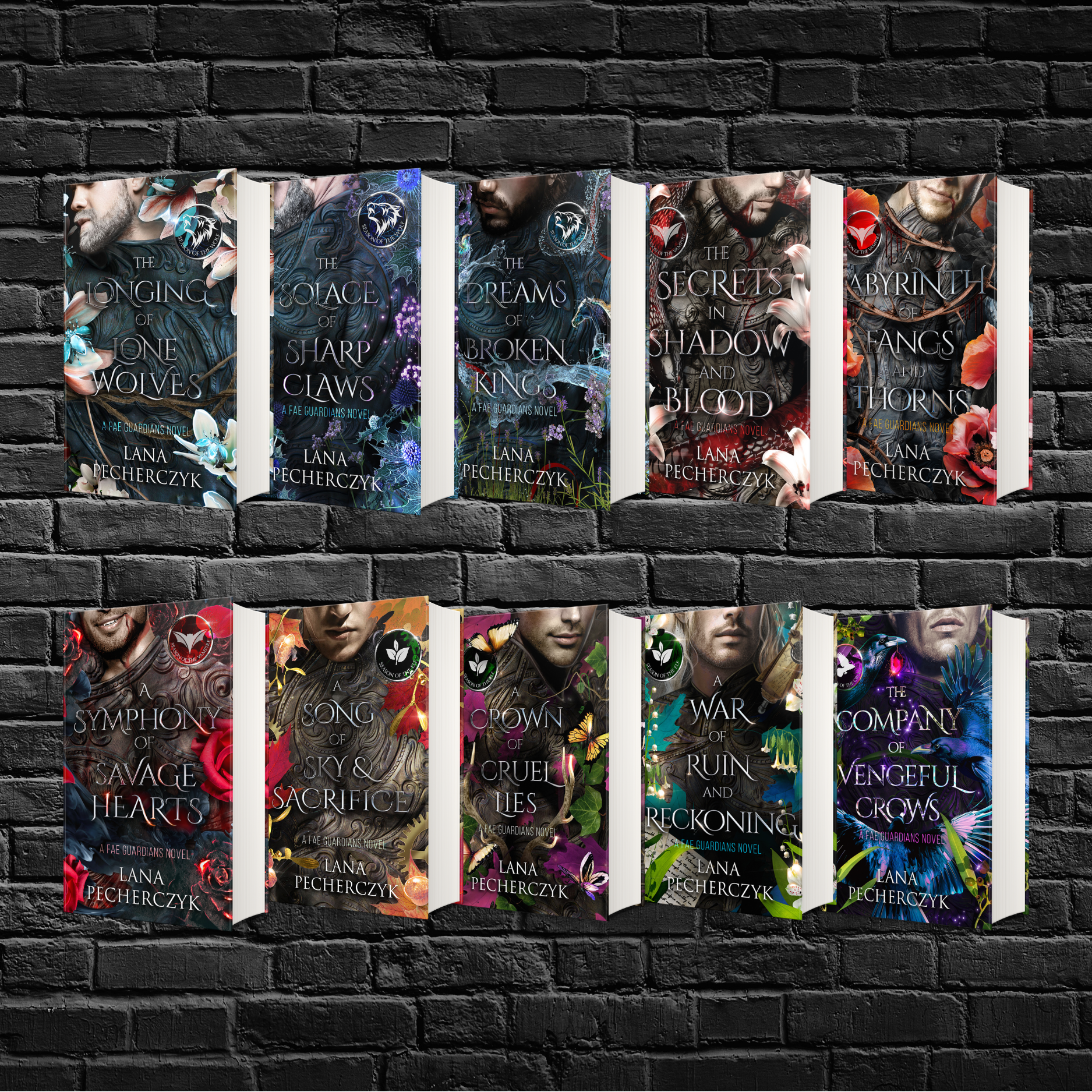 Fae Guardians Bundle Hardcover Unsigned – Lana Pecherczyk