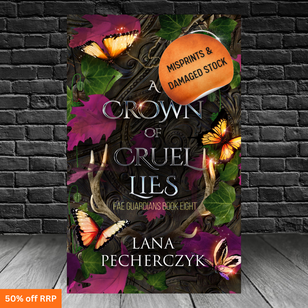 A Crown of Cruel Lies | Hardcover | Misprints and Damages