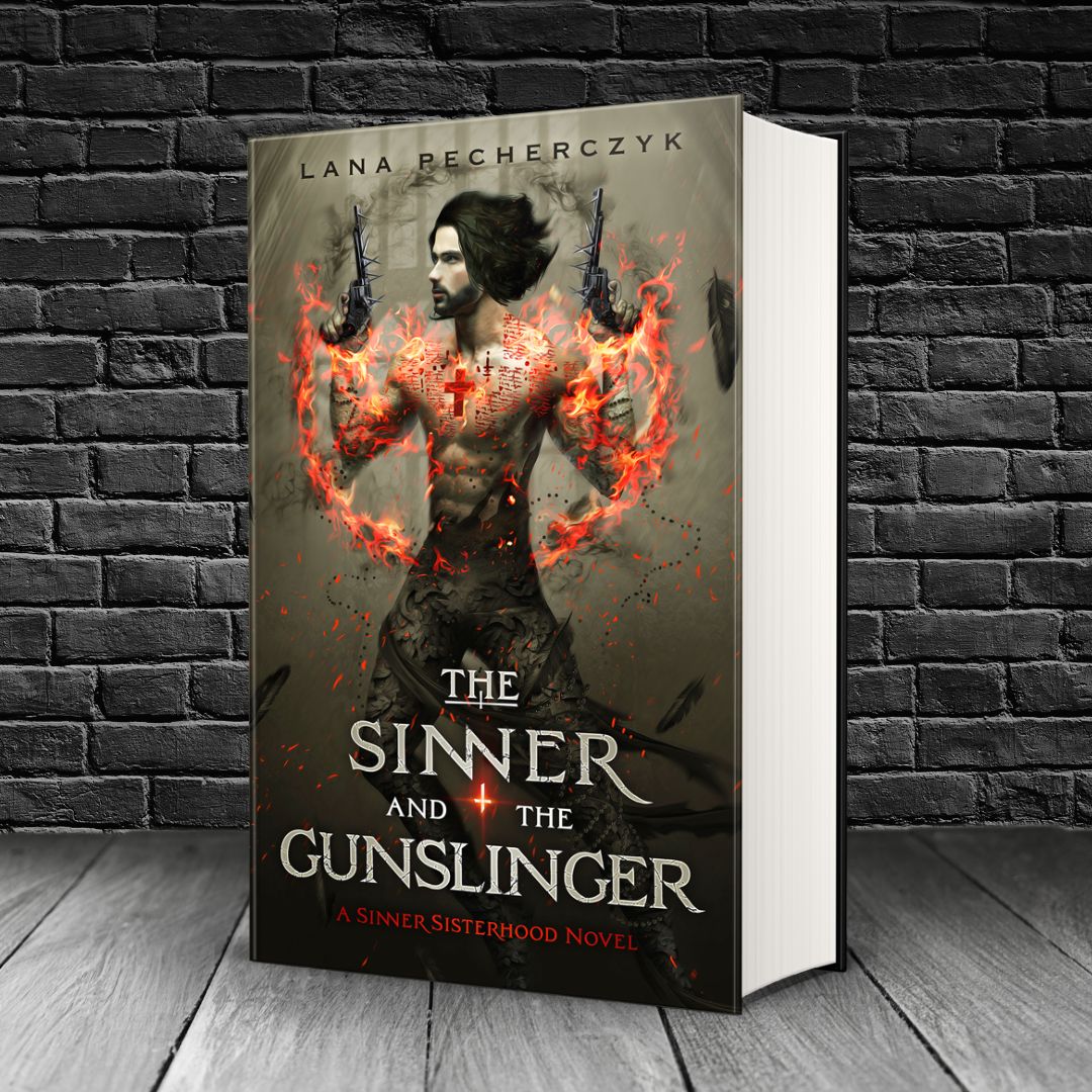 Lana Pecherczyk Romance Author Books The Sinner and the Gunslinger (Hardcover)