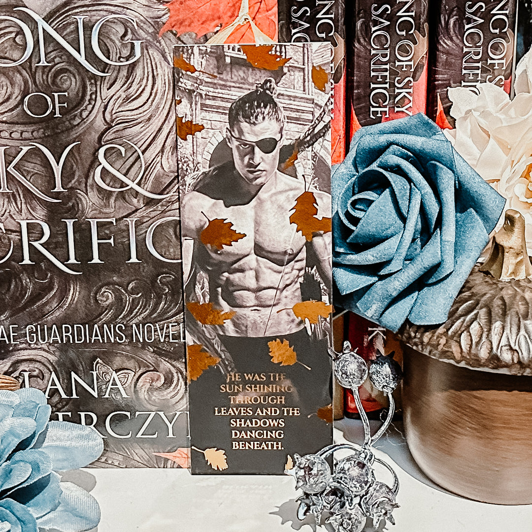 Lana Pecherczyk Romance Author Paper products Forrest Foiled Bookmark