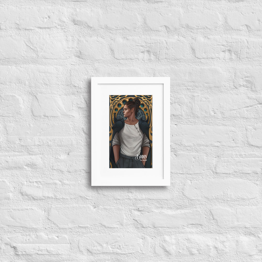 Print on Demand Art White / 21×30 cm Bodin Framed Poster