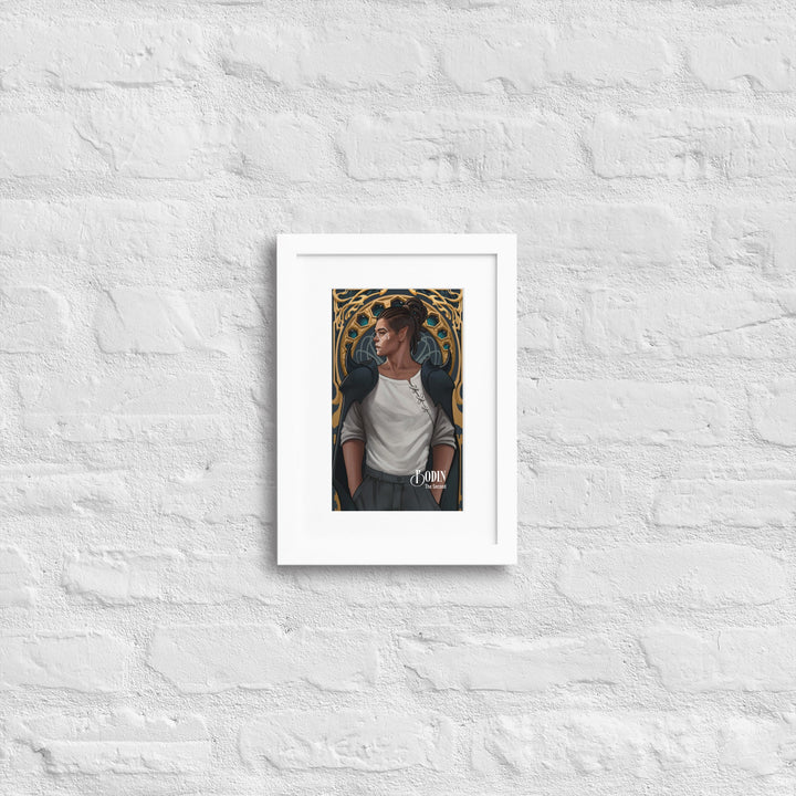 Print on Demand Art White / 21×30 cm Bodin Framed Poster