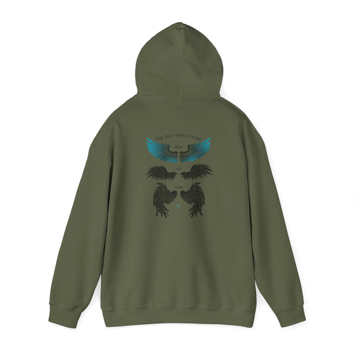 Print on Demand Hoodie "My Murder Boys" Holy Crow Triad Unisex Hooded Sweatshirt