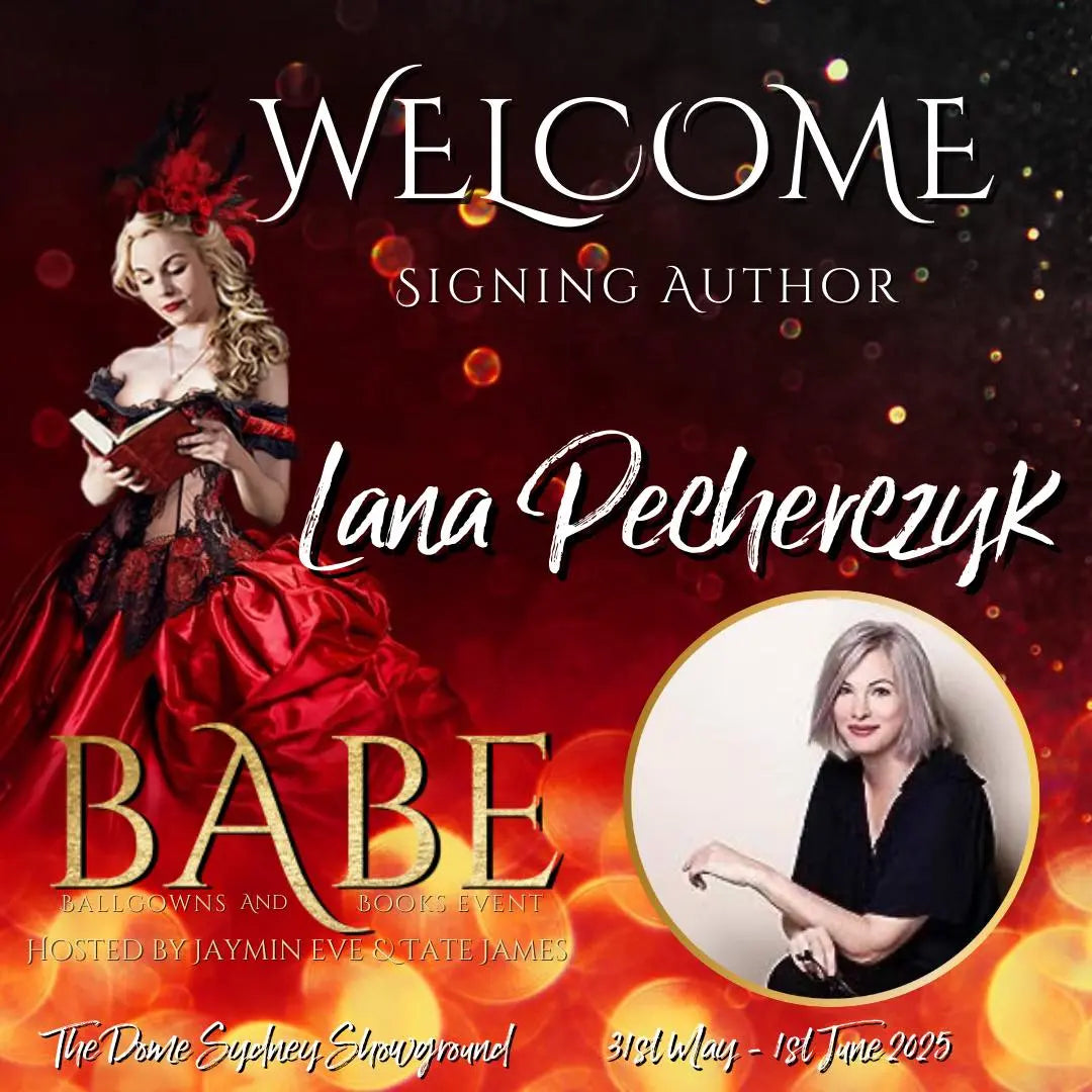 Ballgowns and Books Event 2025 Lana Pecherczyk Romance Author