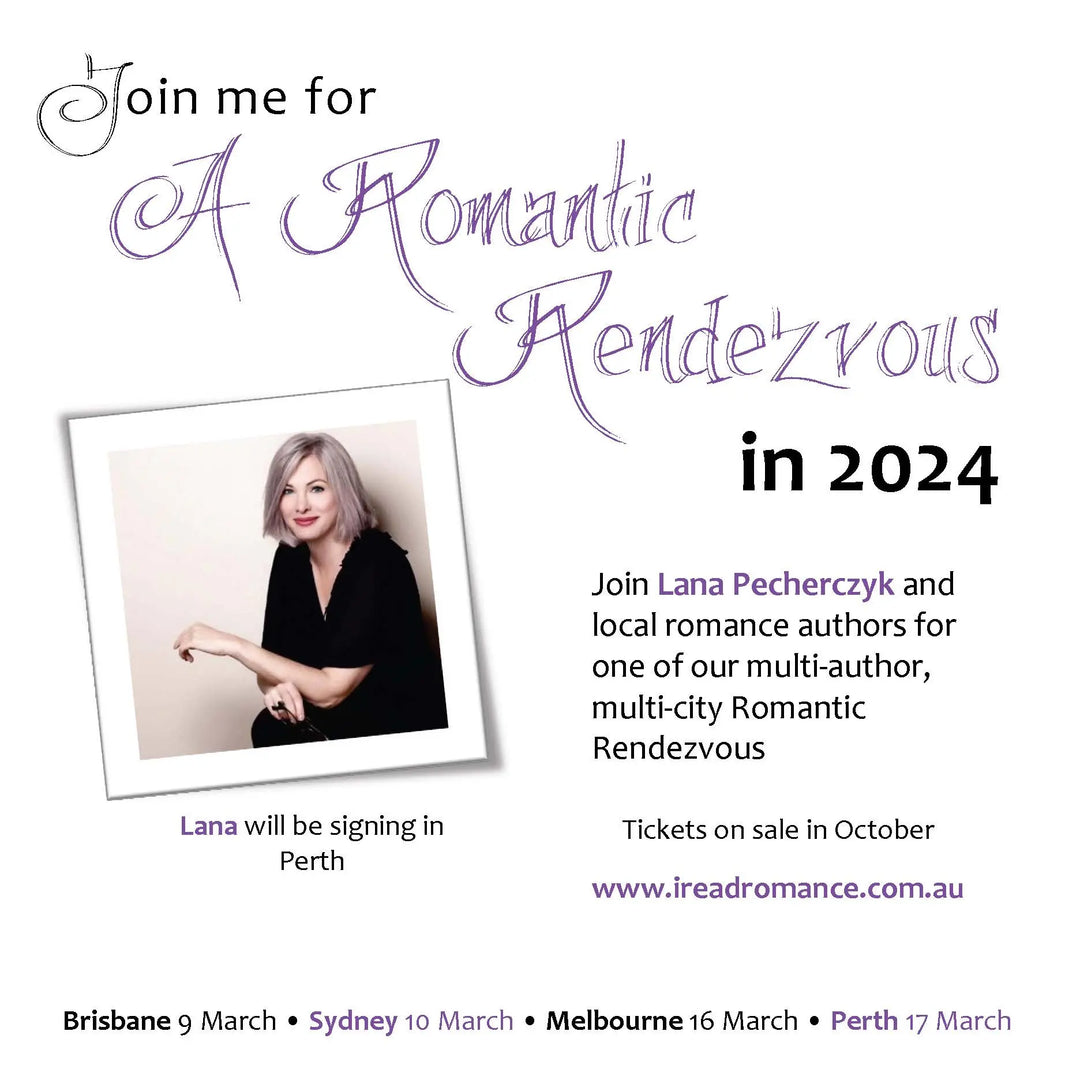 ARRA Perth 2024 Lana Pecherczyk Romance Author