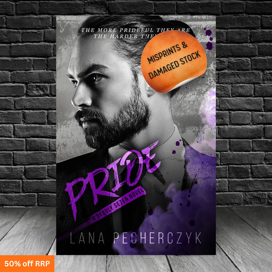 Pride | Alternate Cover | Misprints and Damages Lana Pecherczyk Romance Author