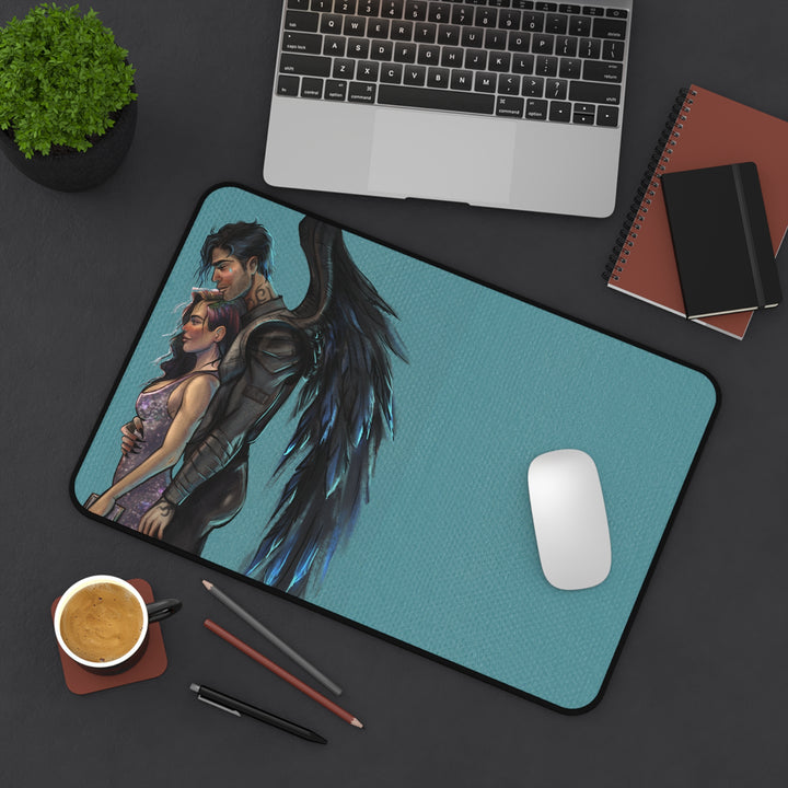 Blake and River Character Art Desk Mat