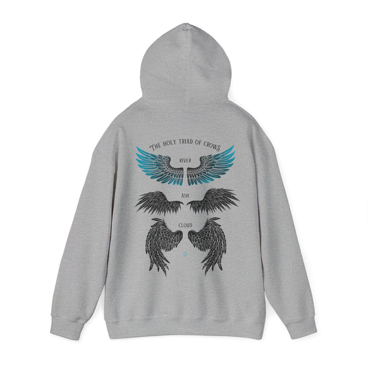 "My Murder Boys" Holy Crow Triad Unisex Hooded Sweatshirt