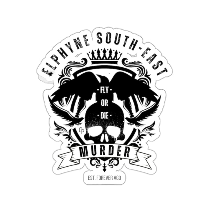 "Elphyne South-East Murder Chapter" Kiss-Cut Sticker