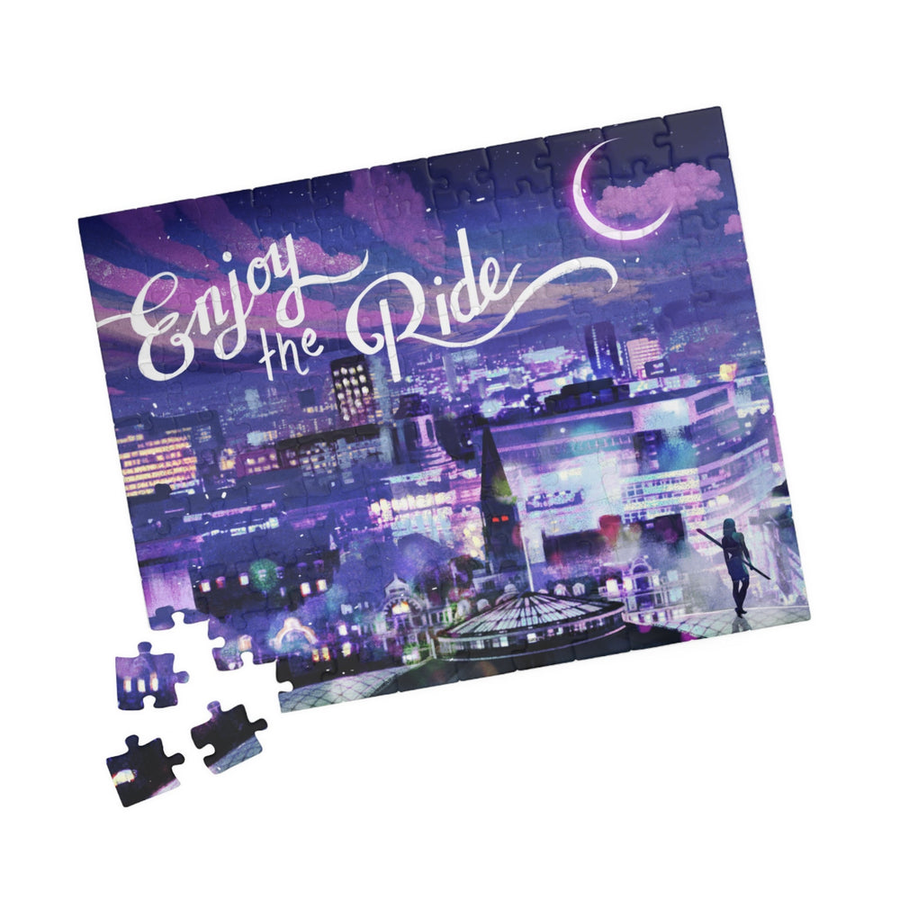Enjoy the Ride | Sinner Cityscape Puzzle Printify