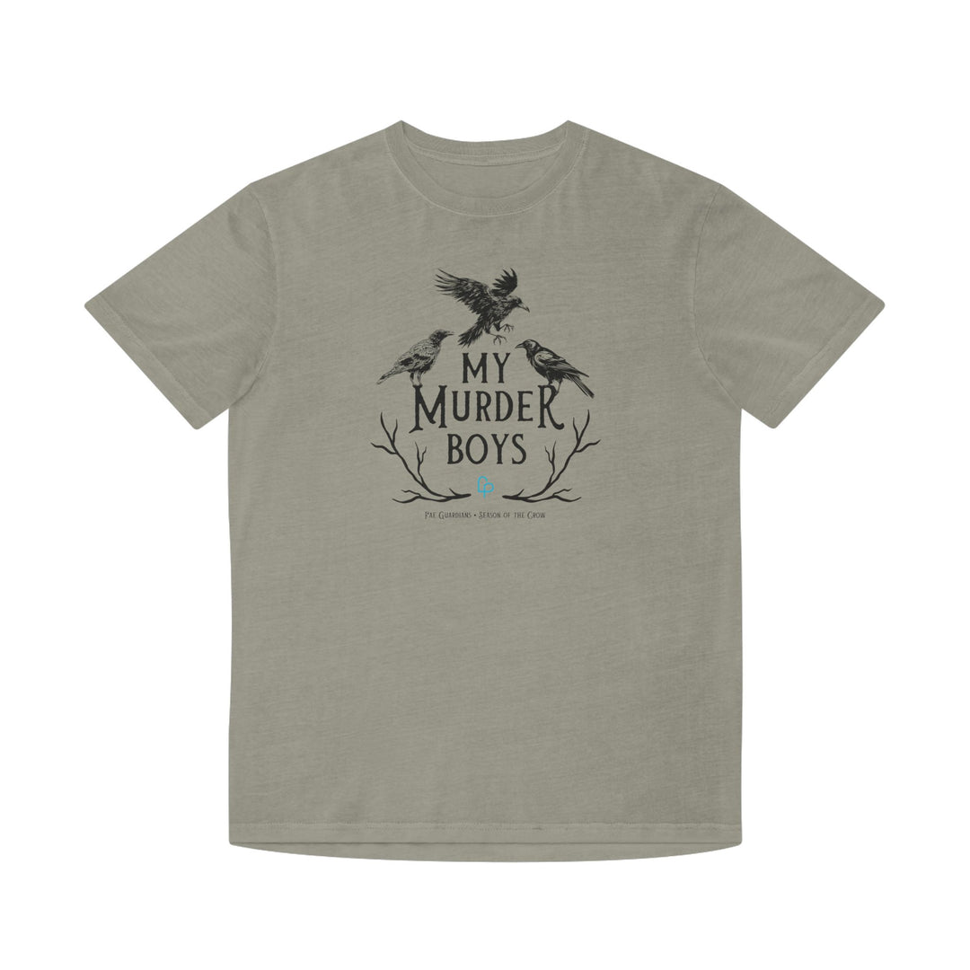 "My Murder Boys" Holy Crow Triad Unisex Faded T-shirt