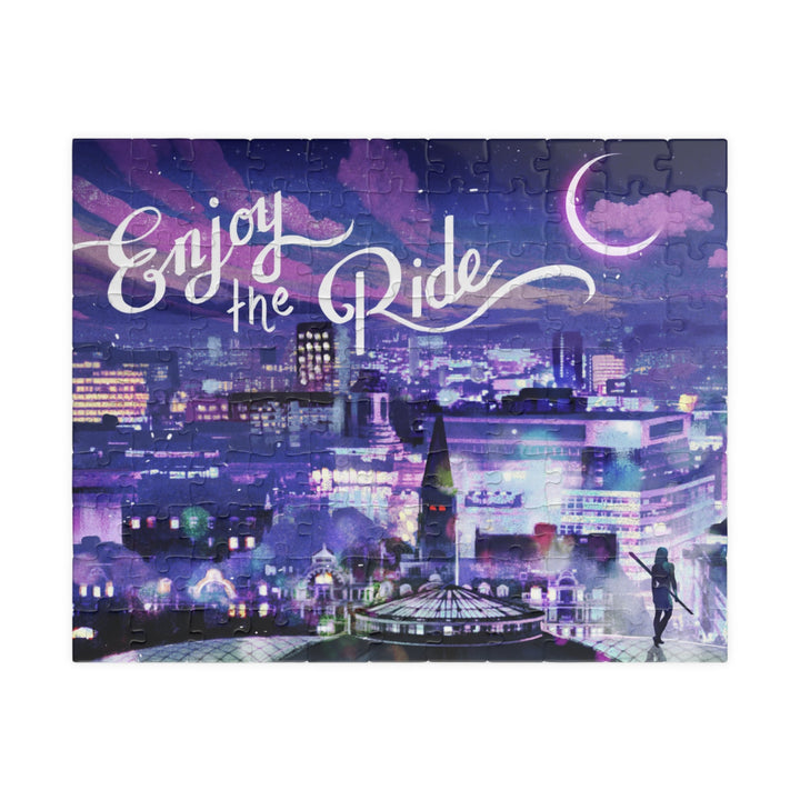 Enjoy the Ride | Sinner Cityscape Puzzle Printify