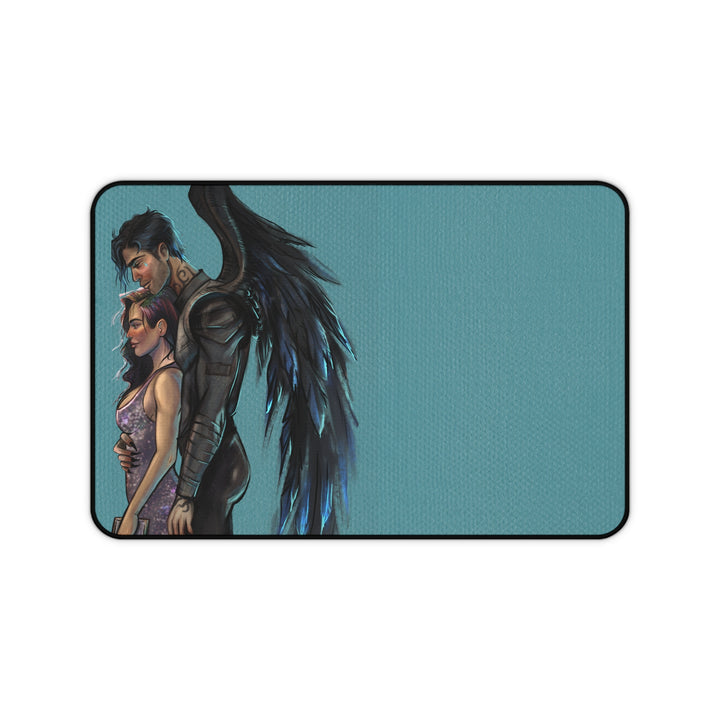 Blake and River Character Art Desk Mat