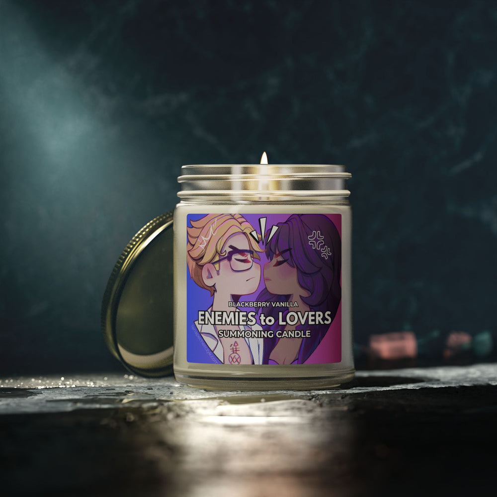Enemies to Lovers Scented Candle Printify