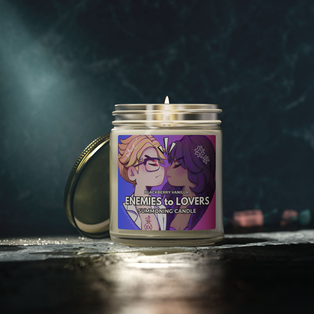 Enemies to Lovers Scented Candle Printify