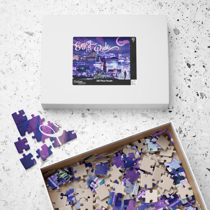 Enjoy the Ride | Sinner Cityscape Puzzle Printify