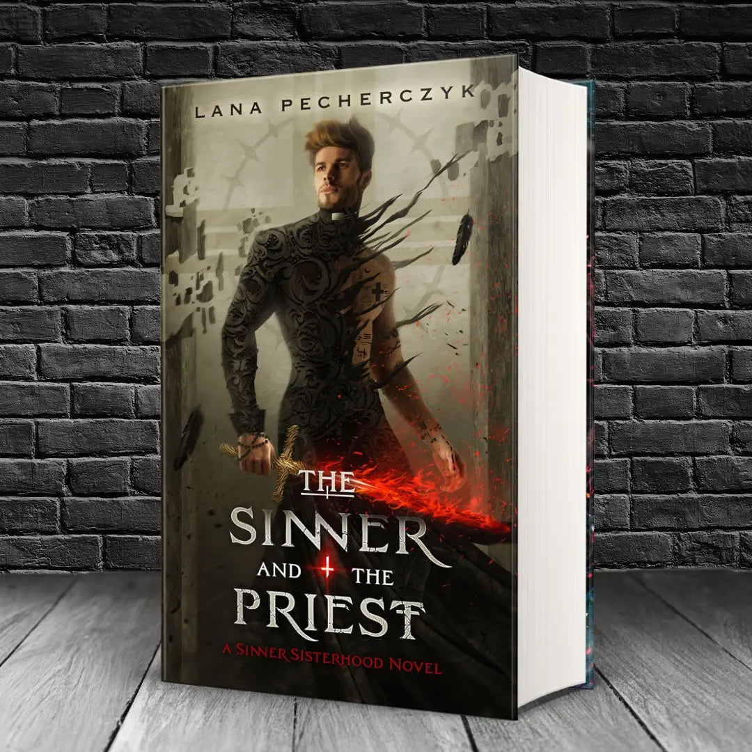The Sinner and the Priest | Hardcover PRE-ORDER Lana Pecherczyk Romance Author