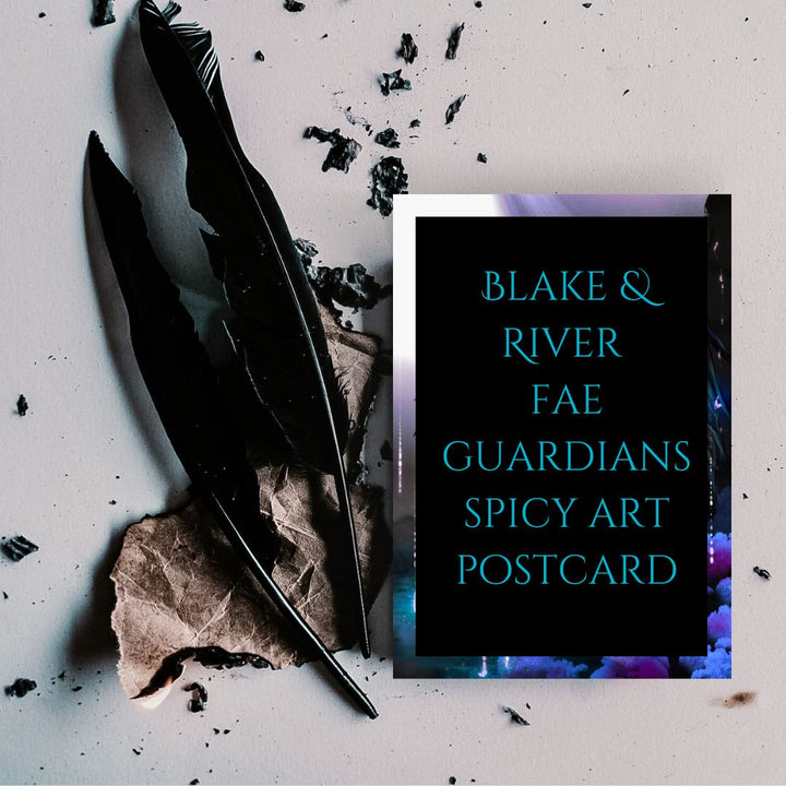 “Spicy Blake and River” Fine Art Postcards