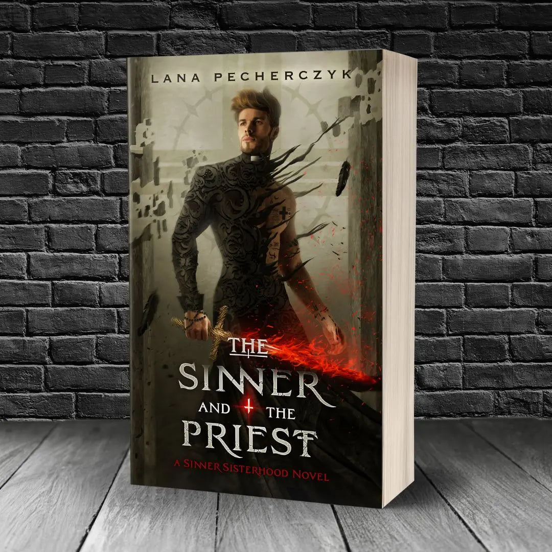 The Sinner and the Priest | Paperback PRE-ORDER Lana Pecherczyk Romance Author