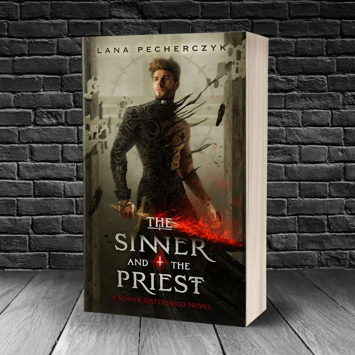 The Sinner and the Priest | Paperback PRE-ORDER Lana Pecherczyk Romance Author