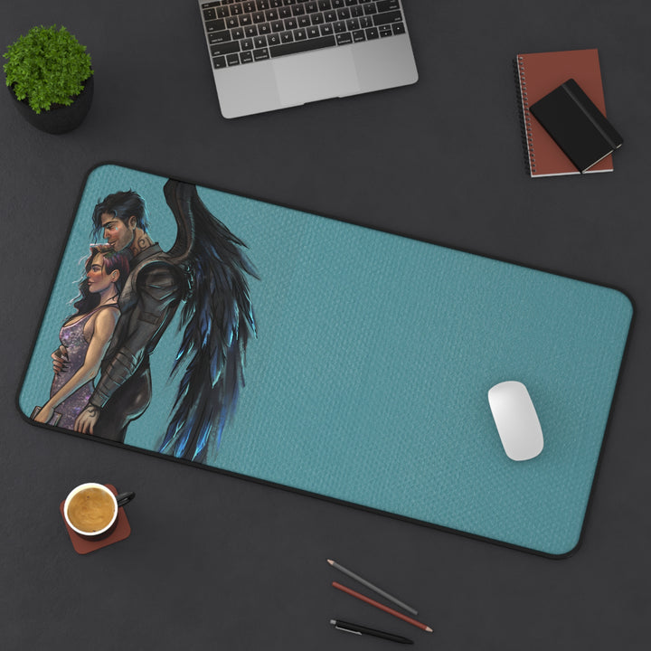 Blake and River Character Art Desk Mat