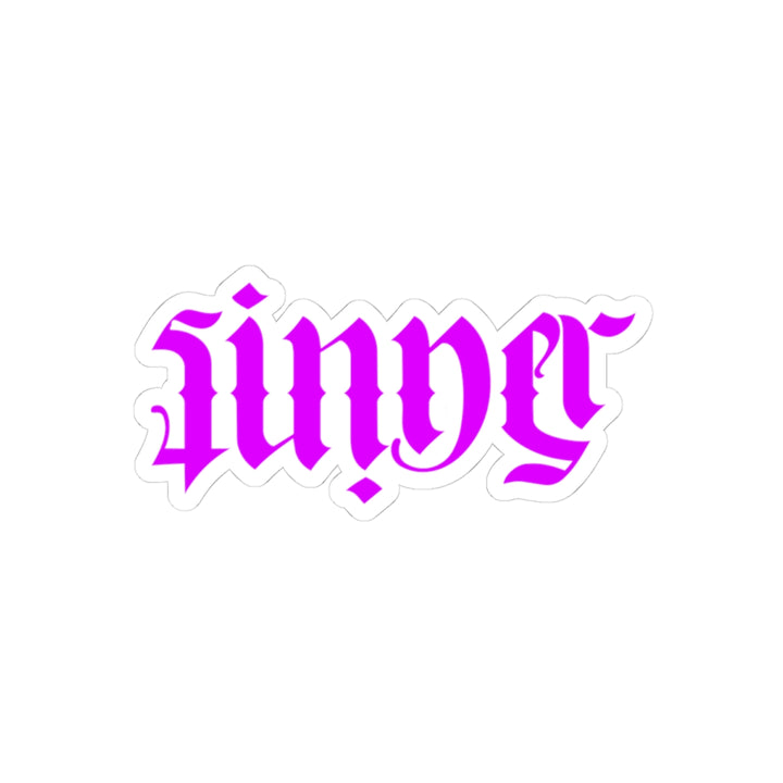 Saint or Sinner Kiss-Cut Sticker