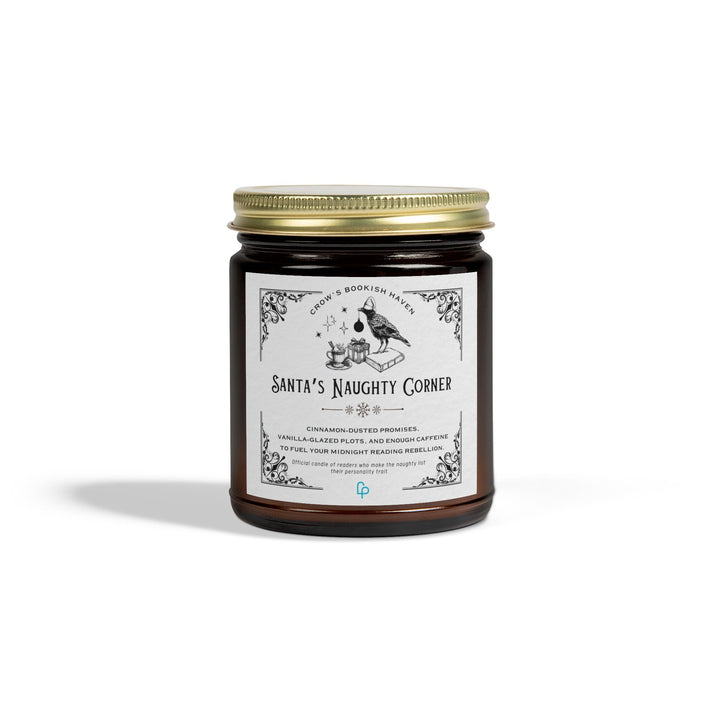 "SANTA'S NAUGHTY CORNER" Candle | A Crow's Christmas Haven