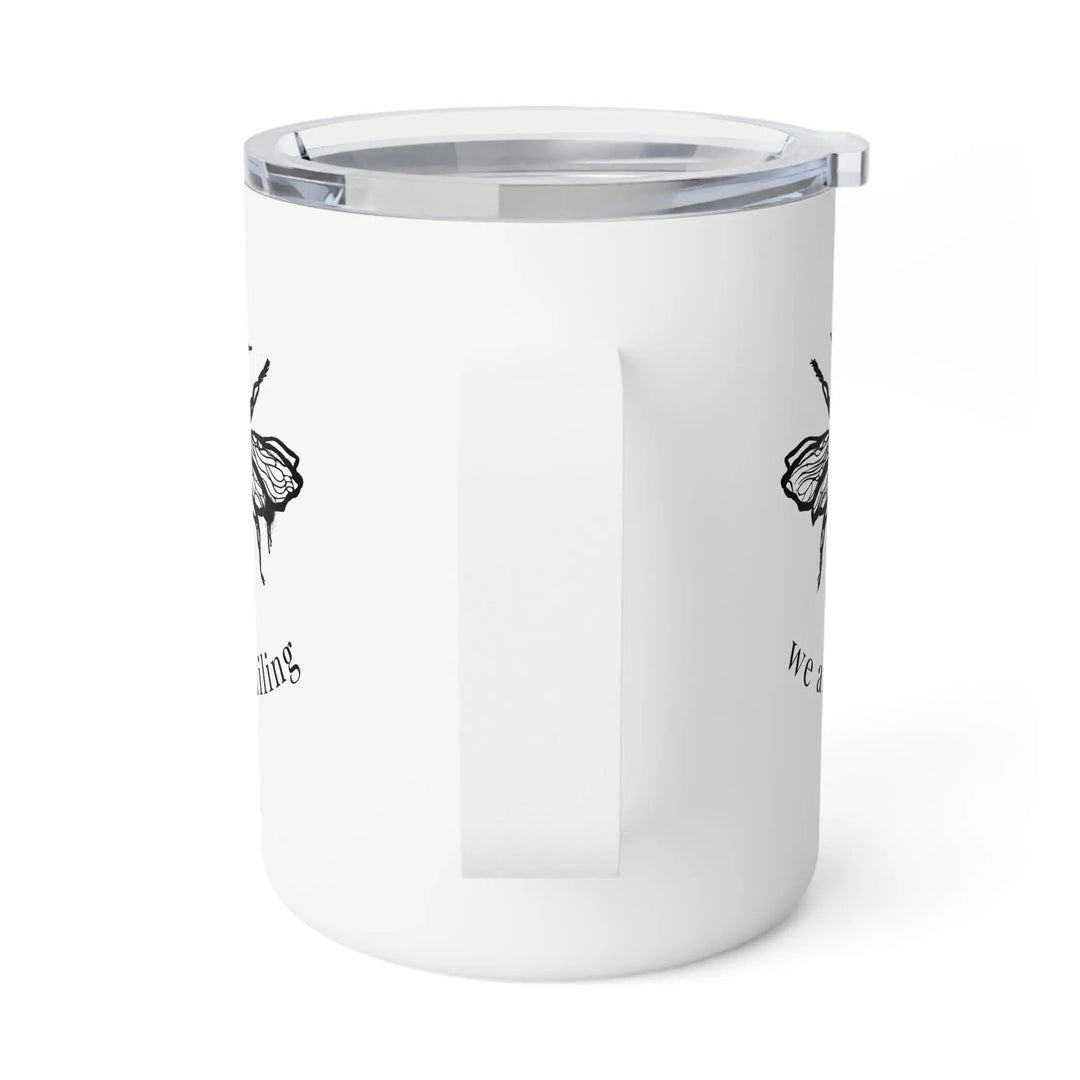 "We Are Smiling" Fae Devils Insulated Coffee Mug, 10oz Printify
