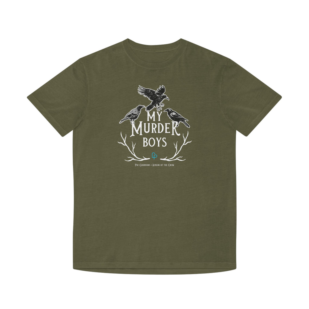 "My Murder Boys" Holy Crow Triad Unisex Faded T-shirt