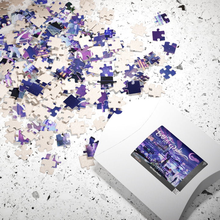 Enjoy the Ride | Sinner Cityscape Puzzle Printify