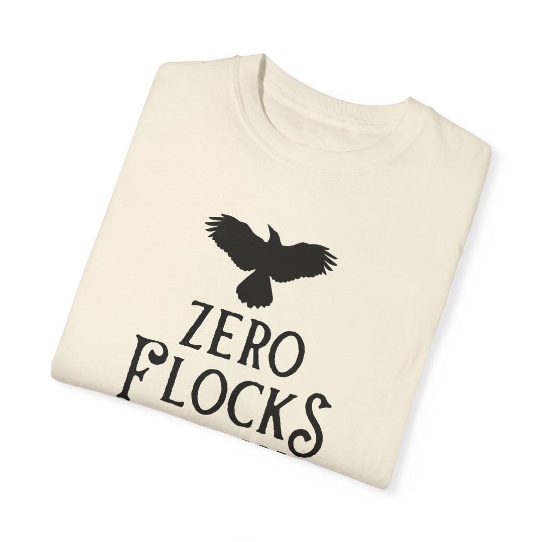 "Zero Flocks Given" Team Crow Unisex T-Shirt