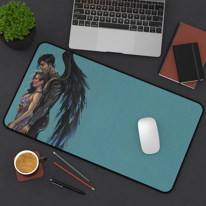 Blake and River Character Art Desk Mat