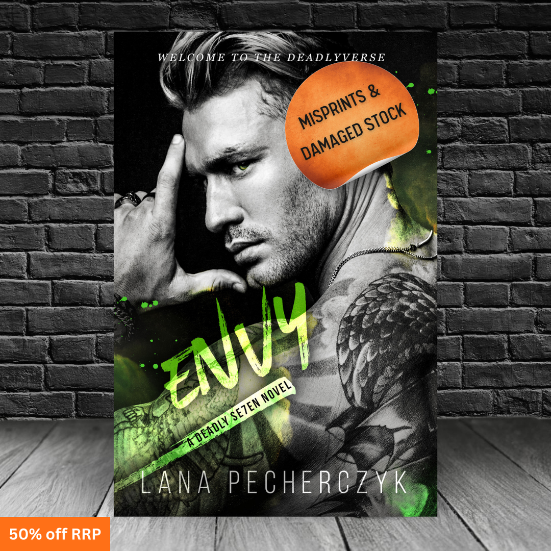 Envy | Alternate Cover | Misprints and Damages Lana Pecherczyk Romance Author