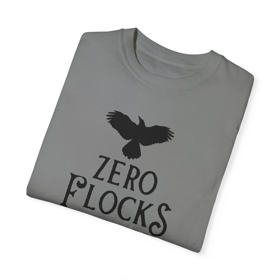 "Zero Flocks Given" Team Crow Unisex T-Shirt