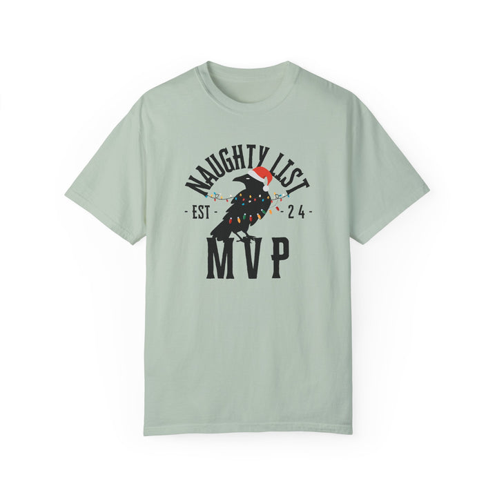 "Santa's Naughty List MVP" Team Crow T-Shirt