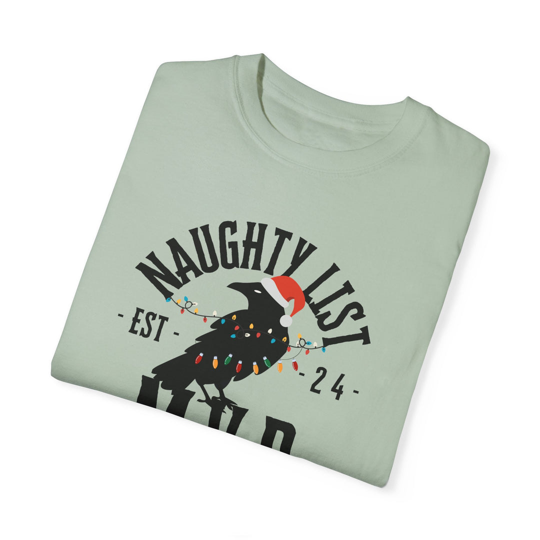 "Santa's Naughty List MVP" Team Crow T-Shirt