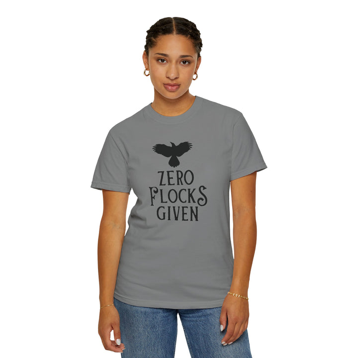 "Zero Flocks Given" Team Crow Unisex T-Shirt