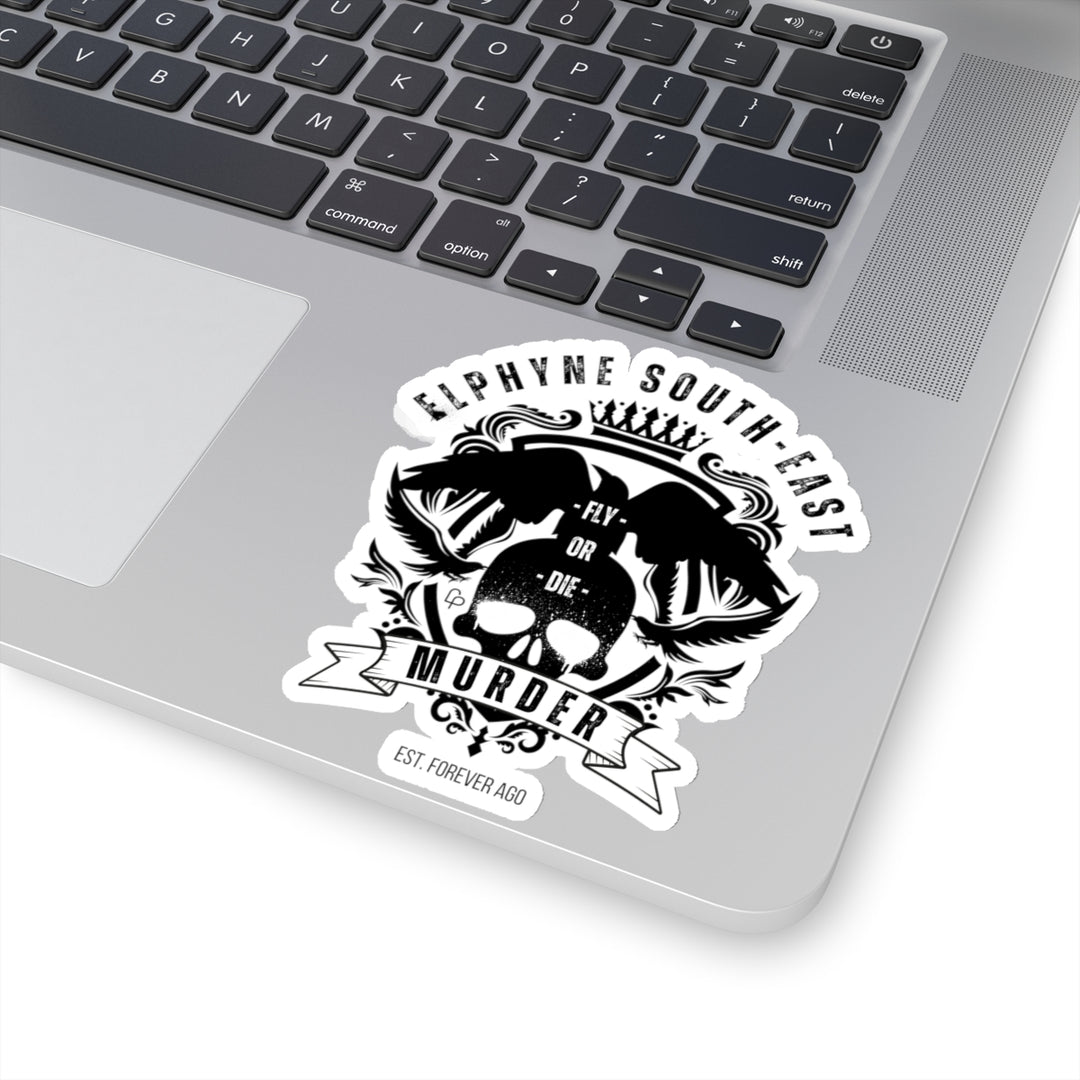 "Elphyne South-East Murder Chapter" Kiss-Cut Sticker