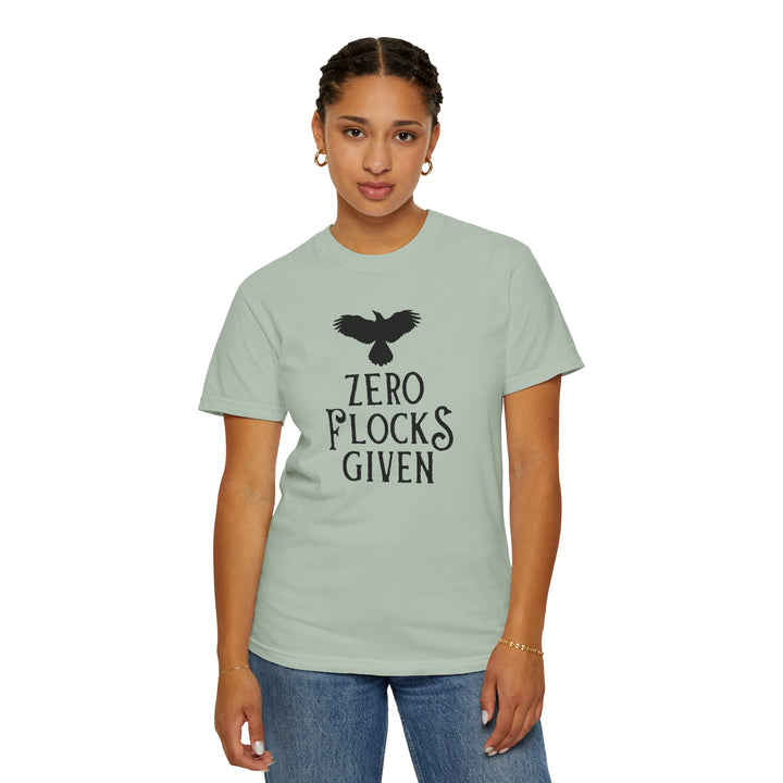 "Zero Flocks Given" Team Crow Unisex T-Shirt