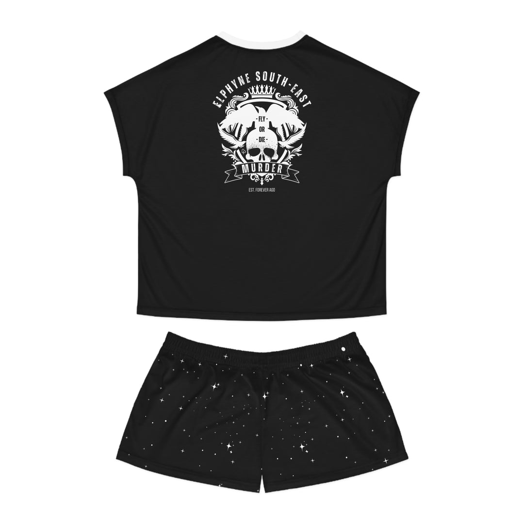 "Protected by the Murder" Women's Short Pajama Set