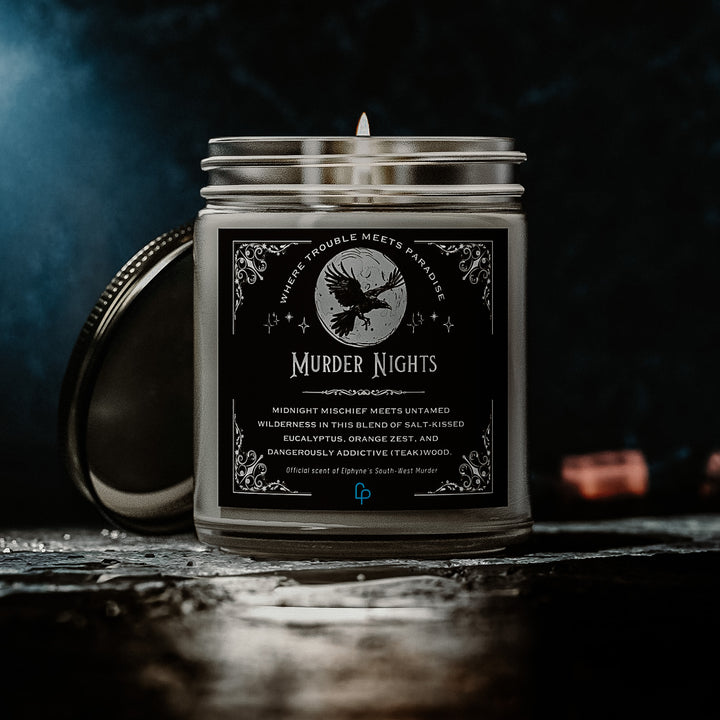 "MURDER NIGHTS" Candle