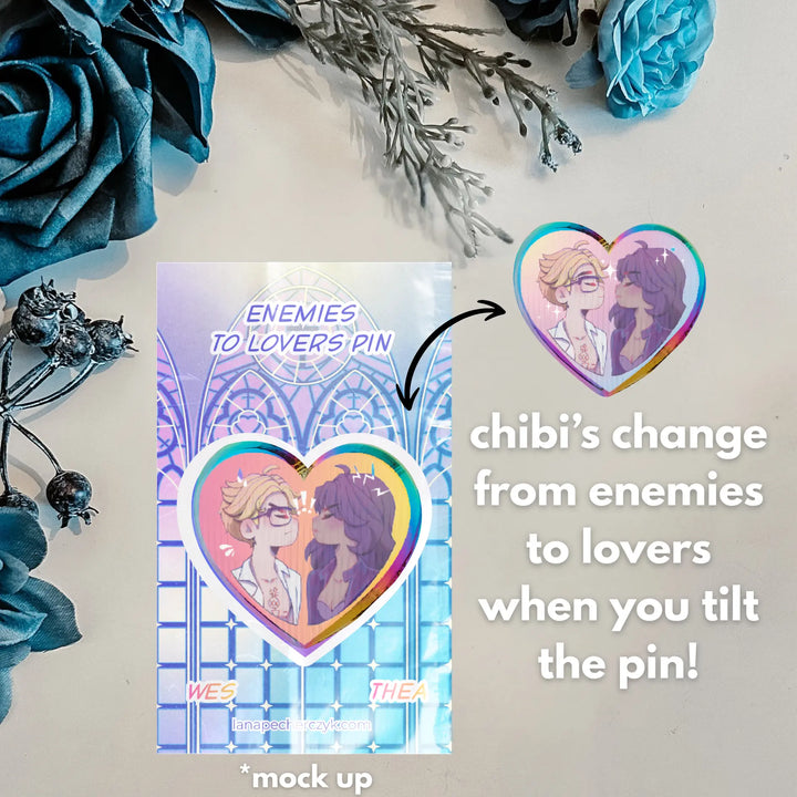 The Sinner Sisterhood Enemies to Lovers Pin | Pre-Order Lana Pecherczyk Romance Author