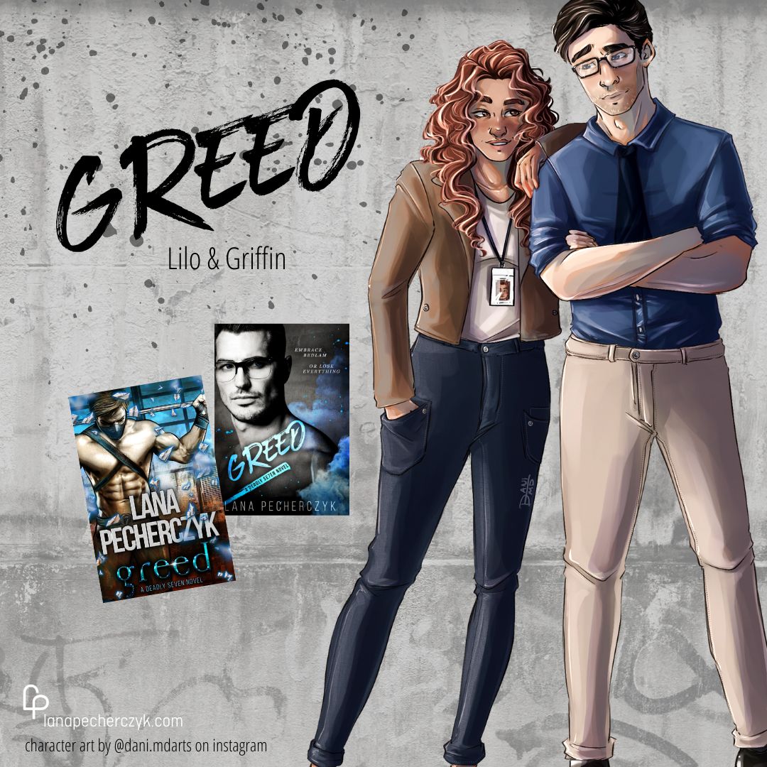 Lana Pecherczyk Romance Author Alternate Cover Greed (Alternate Cover)