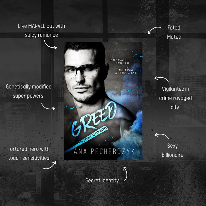 Lana Pecherczyk Romance Author E-Books Greed (eBook)