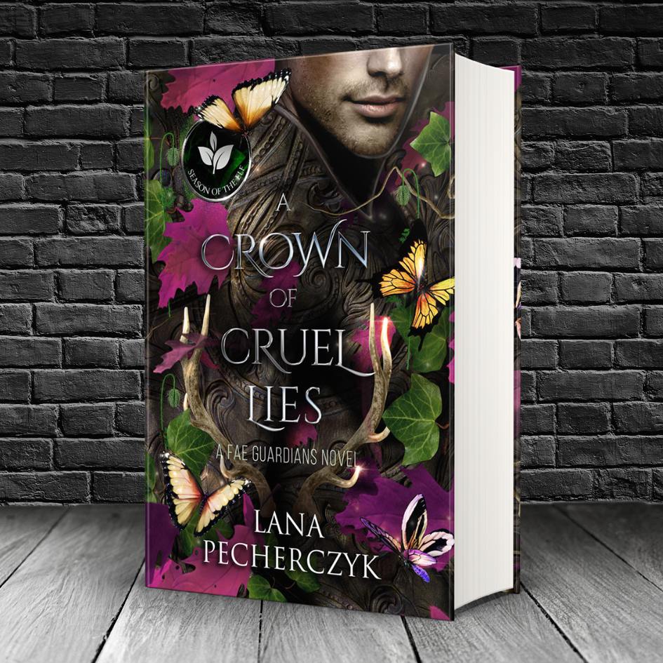 Lana Pecherczyk Romance Author Hardcovers SIGNED BY AUTHOR A Crown of Cruel Lies (Hardcover)