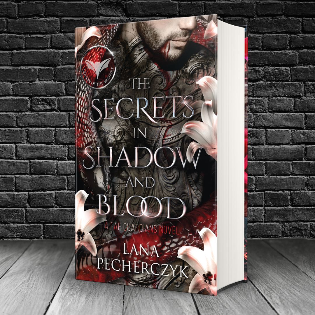 Lana Pecherczyk Romance Author Hardcovers Signed by Author The Secrets in Shadow and Blood (Hardcover)