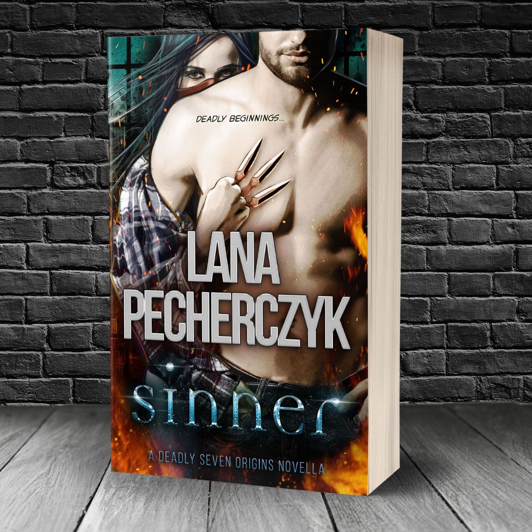 Lana Pecherczyk Romance Author Original Cover Sinner (Original Cover)