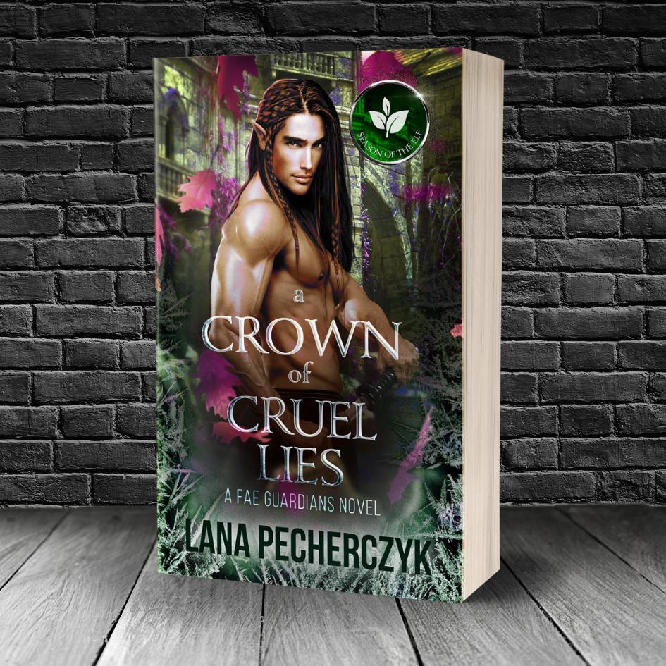 Lana Pecherczyk Romance Author Paperback Signed by Author A Crown of Cruel Lies (Paperback)