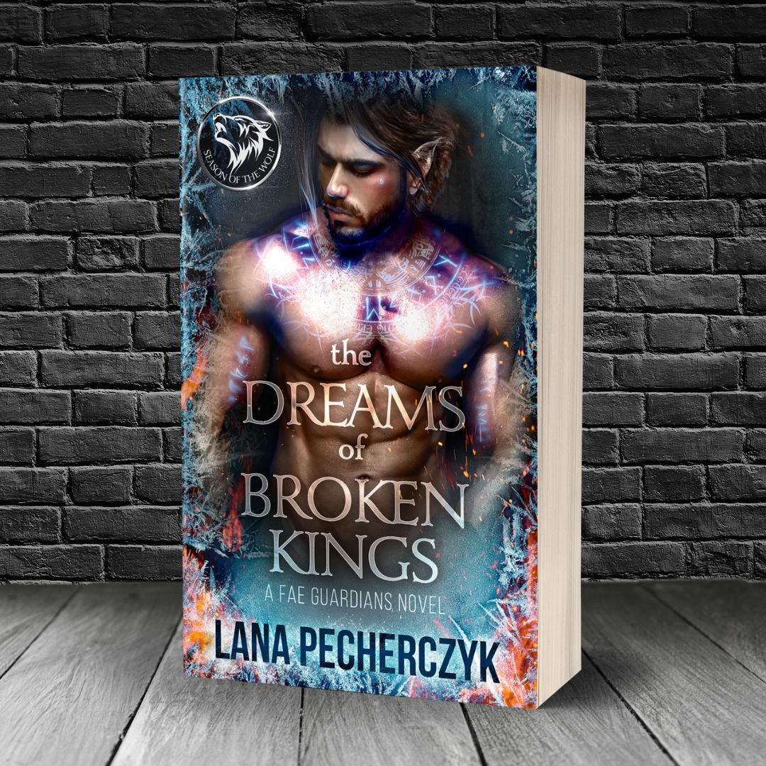 Lana Pecherczyk Romance Author Paperback Signed by Author The Dreams of Broken Kings (Paperback)